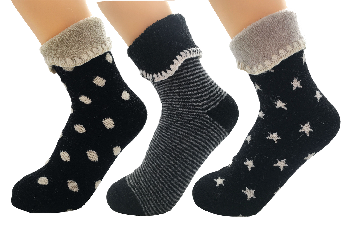 Ladies COSY Winter Warm Angora SOCKS