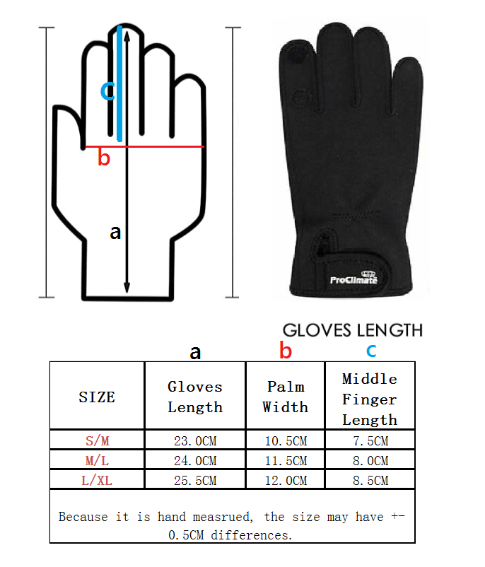 Neoprene Gloves Folding Fingers, Fishing - Shooting - Hunting - S/M,M/L,XL