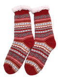 Ladies Fluffy Slipper Socks Fleece Cute Warm Soft Cosy knitted Anti-slip Winter Warmer