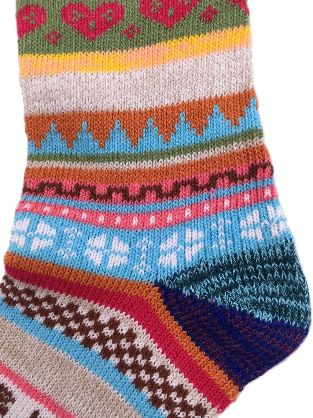 Ladies Norwegian Cozy Cotton SOCKS, Supersoft Prewashed, Colourful, Nordic Style Design