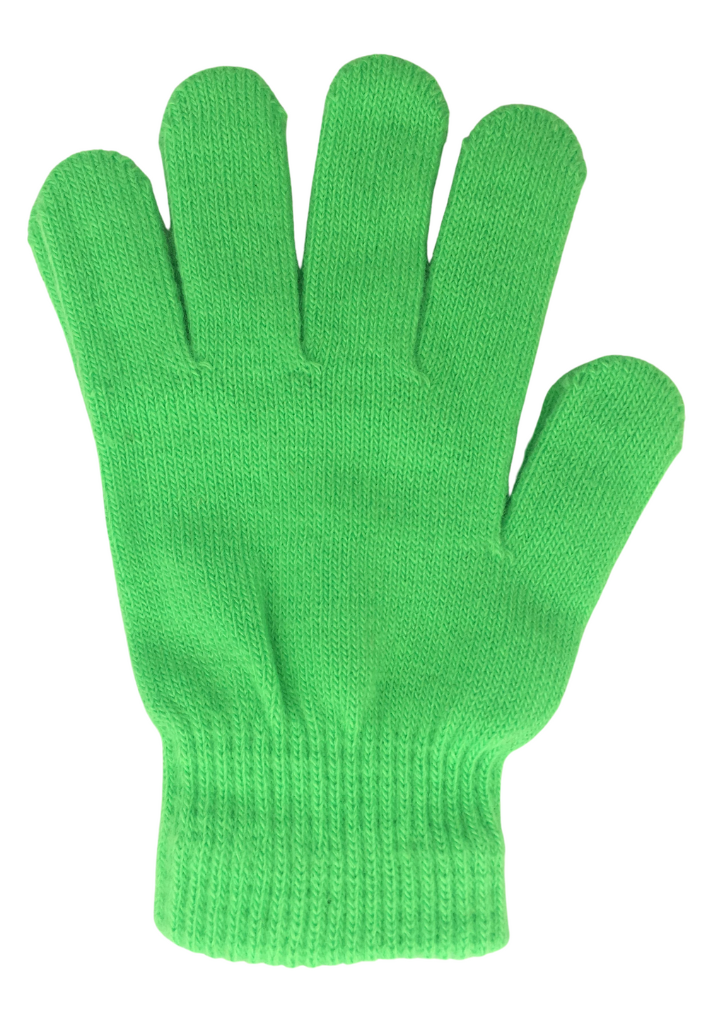 ADULTS NEON COLOR Magic Gloves Stretch Winter Ladies Womens One Size Warm Soft