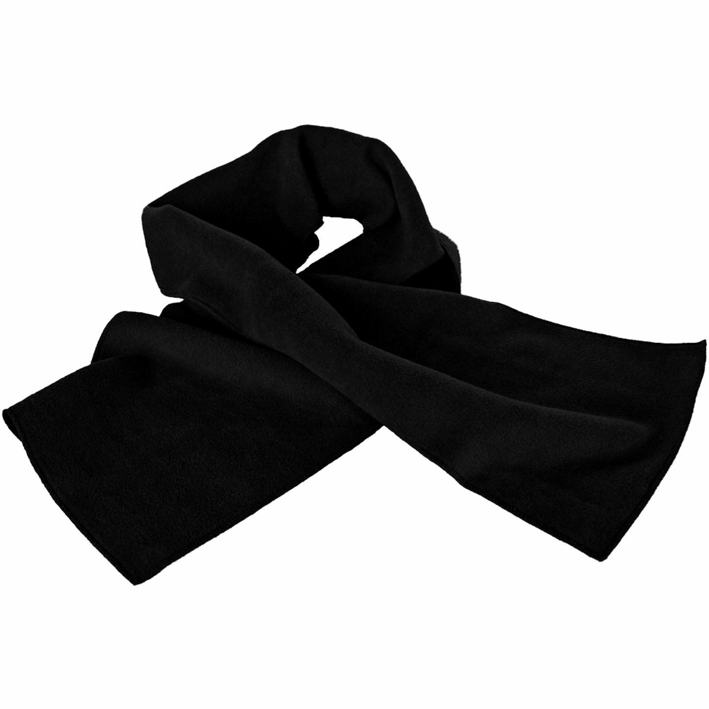 Mens Womens Unisex Thermal Polar Fleece Plain Winter Scarf Super Soft Microfiber
