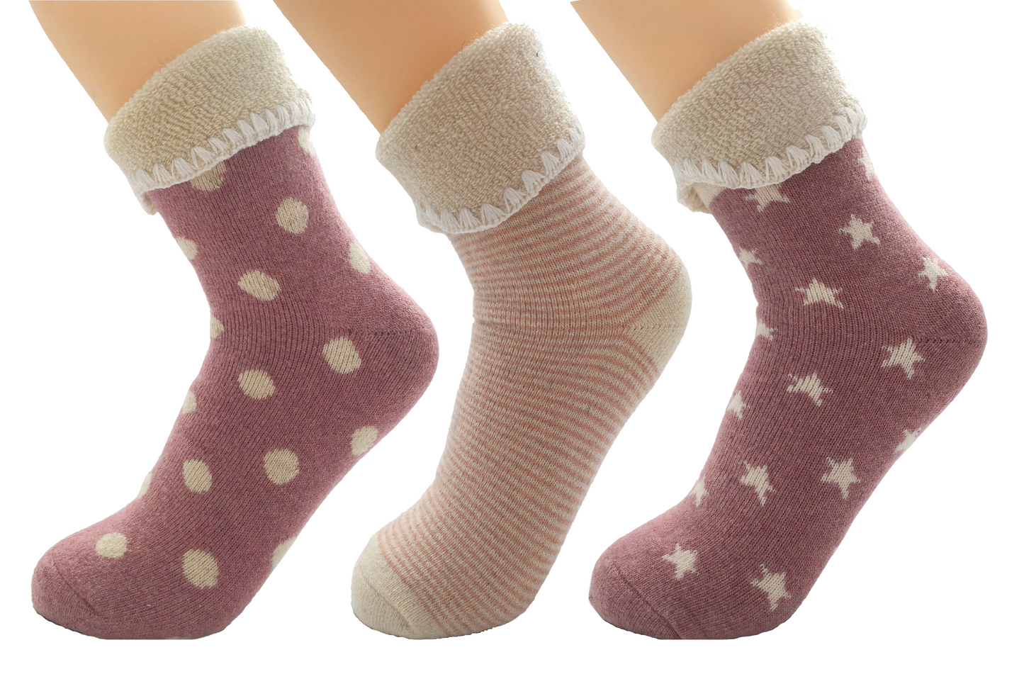 Ladies COSY Winter Warm Angora SOCKS