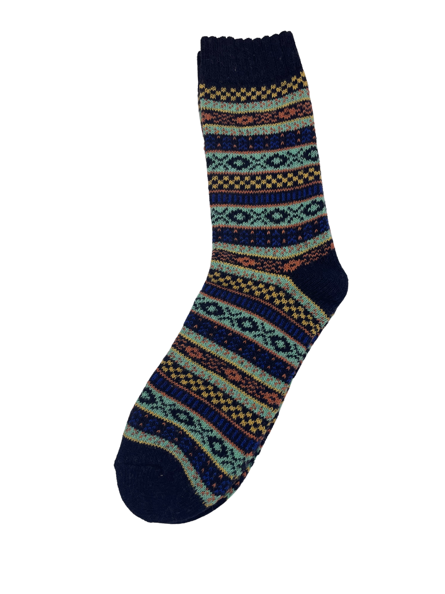 Mens Patterned Norwegian  SOCKS, Soft, Colourful, Nordic Style Design