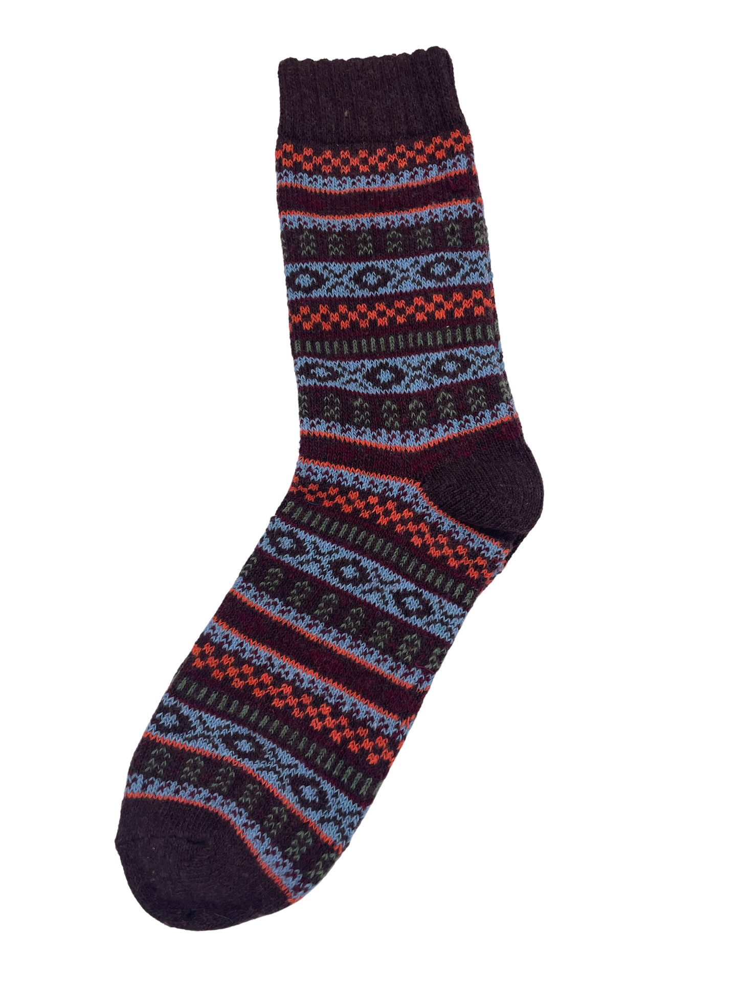 Mens Patterned Norwegian  SOCKS, Soft, Colourful, Nordic Style Design