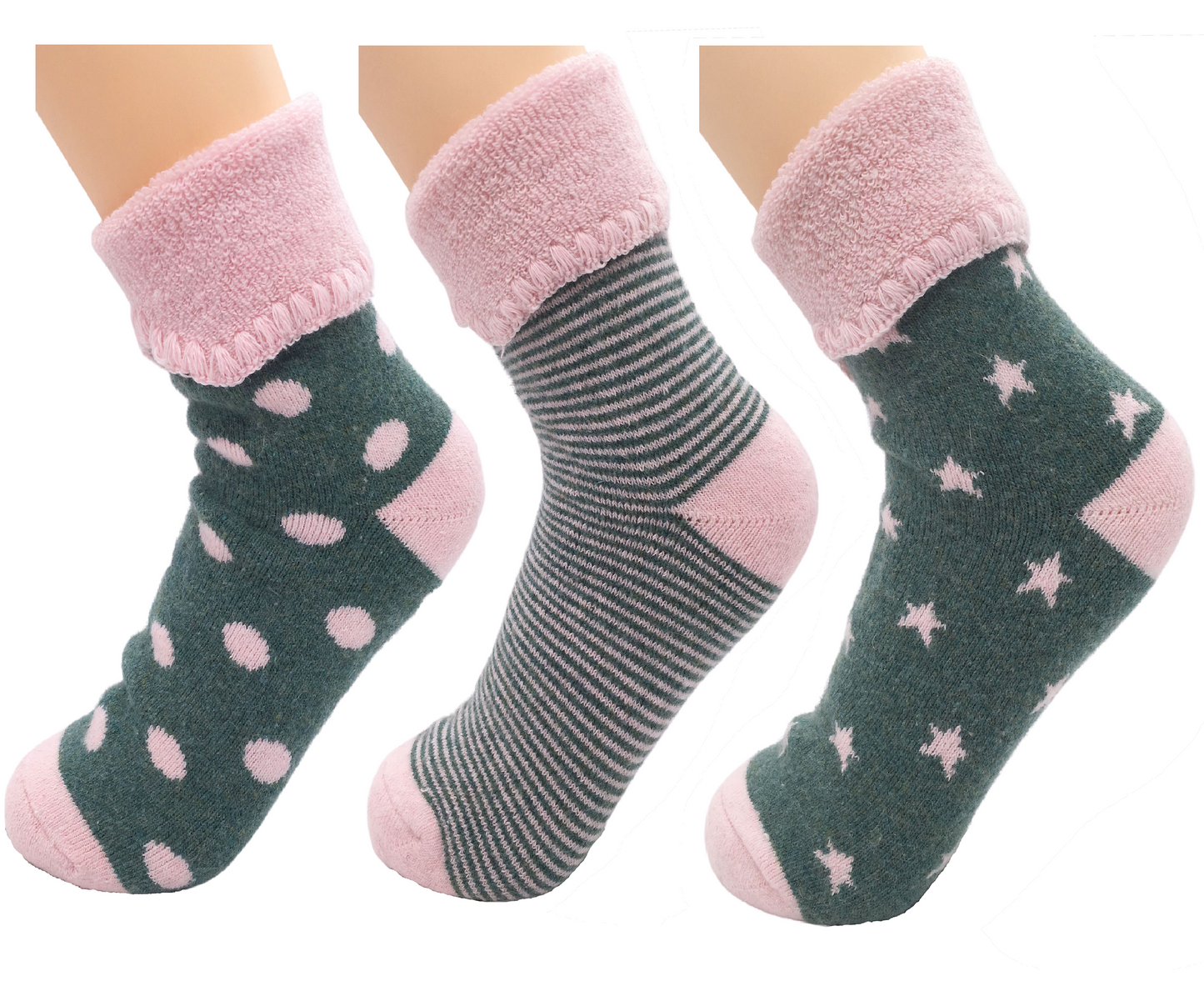 Ladies COSY Winter Warm Angora SOCKS