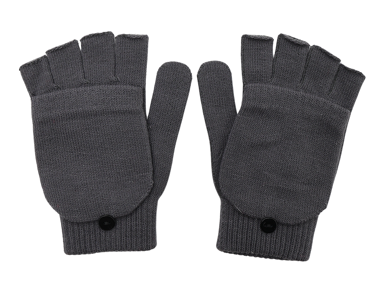 Magic Combo Fingerless & Full Mittens Gloves Stretchy One Size Fits Most