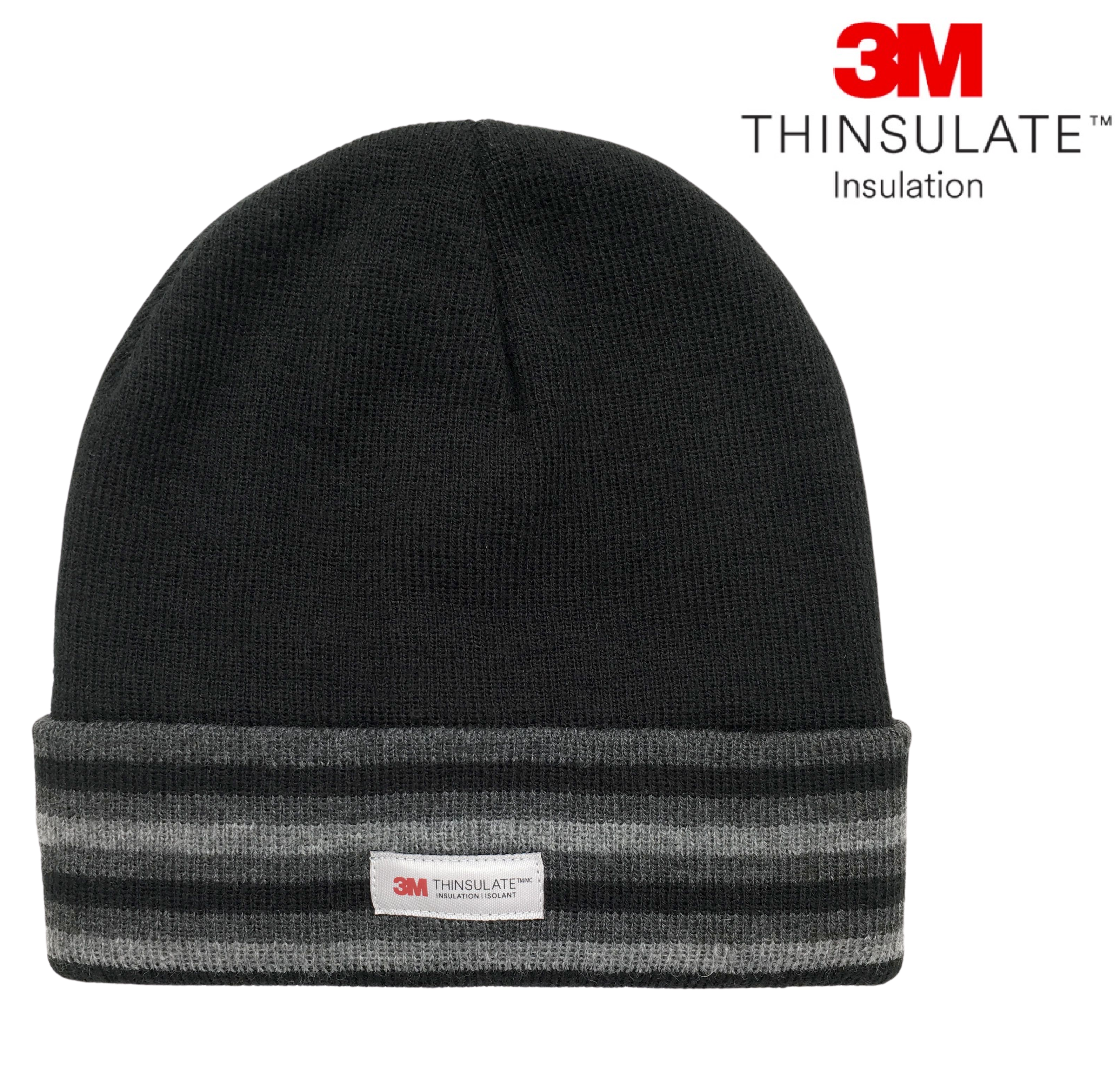 3M MENS Thinsulate Extra Warm WOOLY w LINING GENUINE KNITTED BEANIE HATS