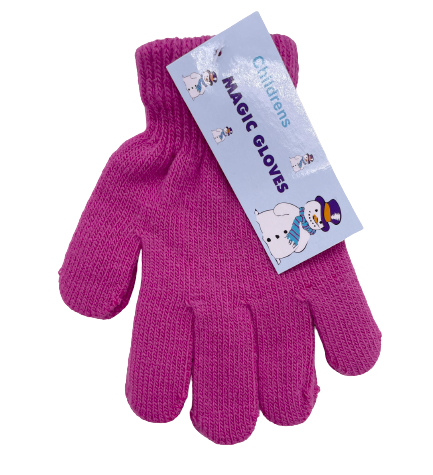 1-3Pairs Kids Girls Boys Childrens Toddlers MAGIC Winter Stretch GLOVES KIDS