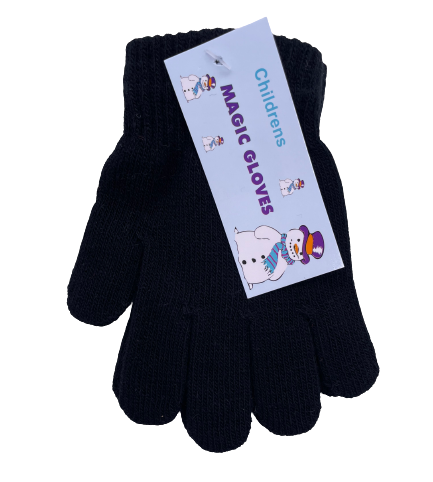1-3Pairs Kids Girls Boys Childrens Toddlers MAGIC Winter Stretch GLOVES KIDS