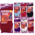 Women Heated Heavy Winter Hot Warm Thermal Boots Heavy Duty Socks Size 4-8 37-42