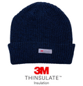 Mens Extra Warm Beanie Hat With 3M Thinsulate Insulation Thick Cozy Hat
