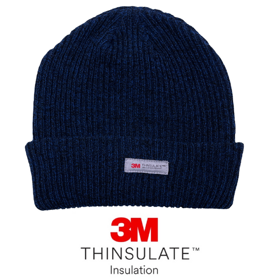 Mens Extra Warm Beanie Hat With 3M Thinsulate Insulation Thick Cozy Hat