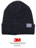 Mens Extra Warm Beanie Hat With 3M Thinsulate Insulation Thick Cozy Hat