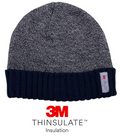 Mens Extra Warm Beanie Hat With 3M Thinsulate Insulation Thick Cozy Hat 6541