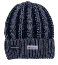 Mens 3M Thinsulate Thermal Cable Knit Beanie Hat WATERPROOF WINDPROOF Warm