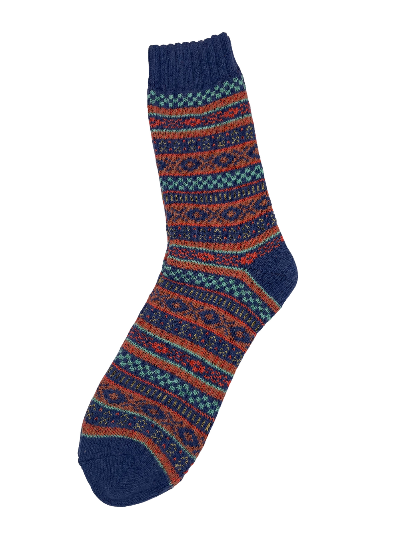Mens Patterned Norwegian  SOCKS, Soft, Colourful, Nordic Style Design