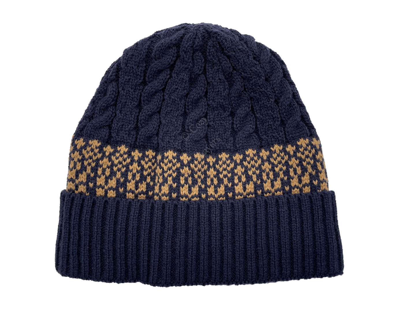 Men’s 3M Thinsulate™ Waterproof Windproof Thermal Knitted Turn Up Beanie Hat