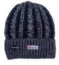 Mens 3M Thinsulate Thermal Cable Knit Beanie Hat WATERPROOF WINDPROOF Warm